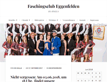 Tablet Screenshot of eg-halla.de
